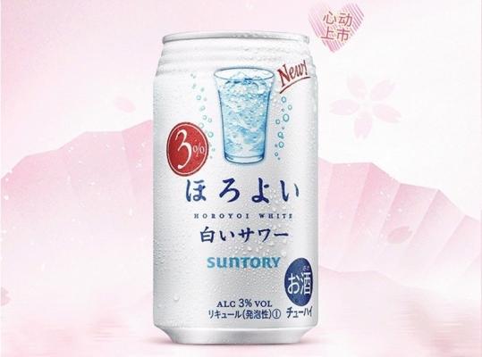 三得利和乐怡乳饮料味配置酒