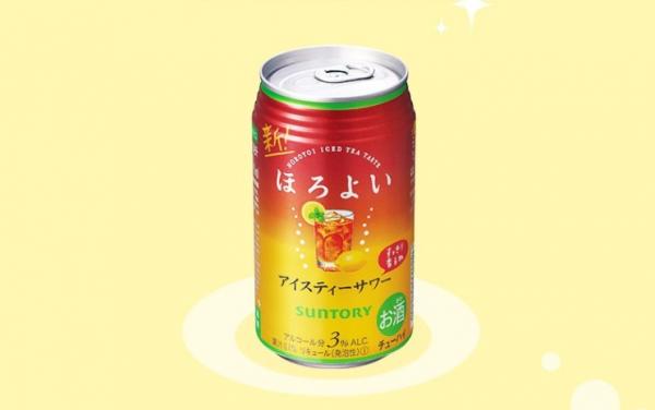三得利和乐怡冰柠茶味配置酒
