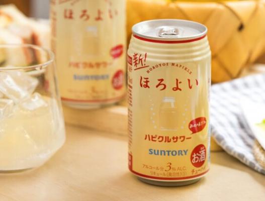 三得利和乐怡酸乐乳饮料味配制酒